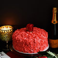 Red Velvet Rose Cake