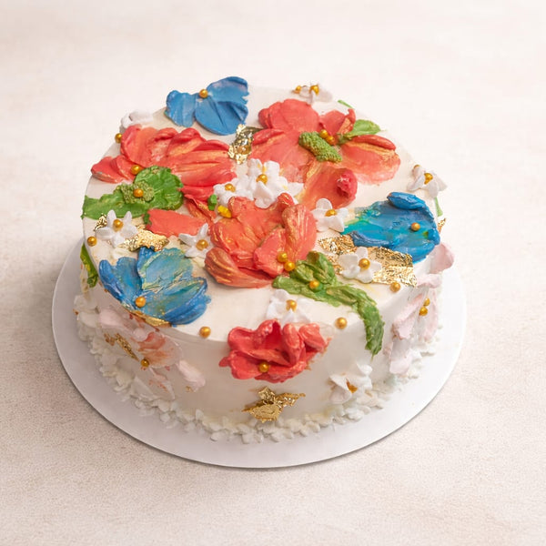 Floral Art Cake