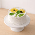 Sunflower Floral Art Cake