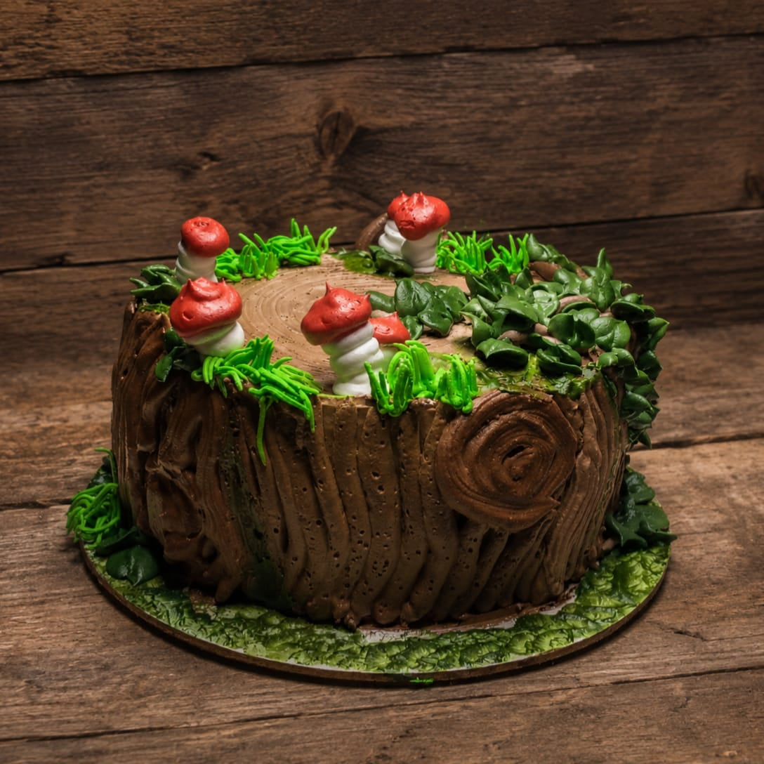Woodland Theme Cake