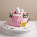 Pink Butterfly Cake