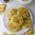 Shahi Besan Pista Cookies