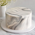 Marble Design Cake