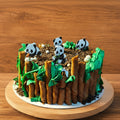 Panda Theme Cake