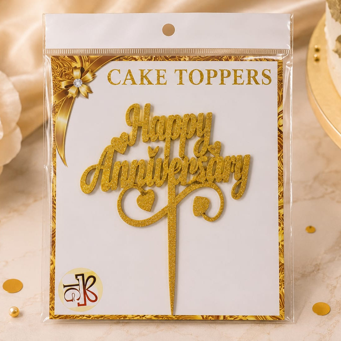 Happy Anniversary Topper