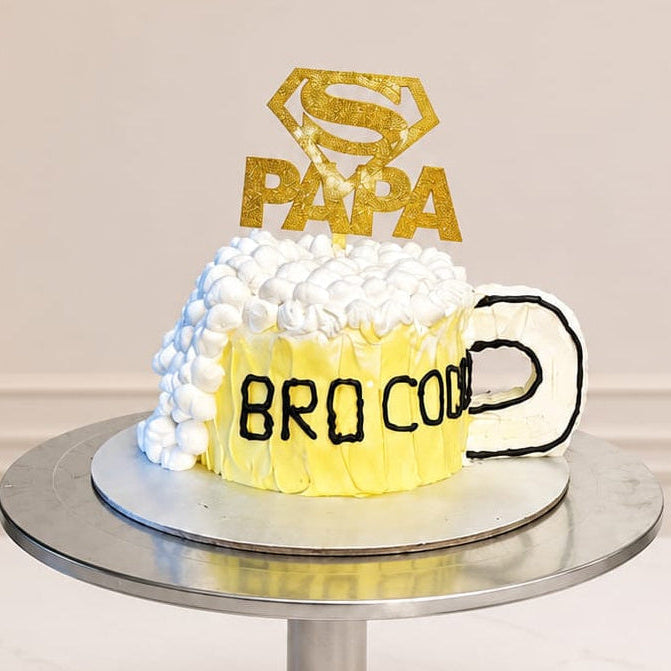Beer Theme Bento Cake