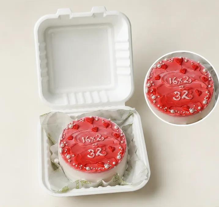 Red Bento Cake