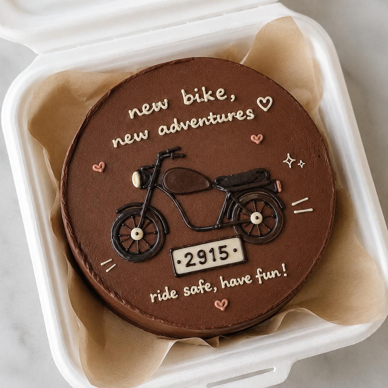 Bike Bento Cake