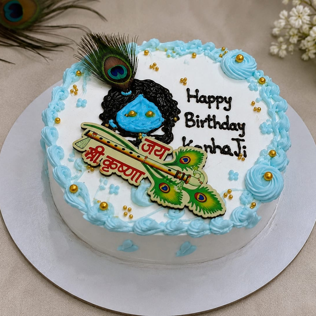 Kanha Ji Bento Theme Cake