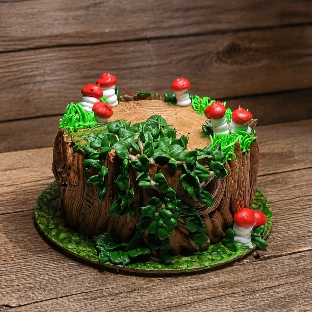 Woodland Theme Cake