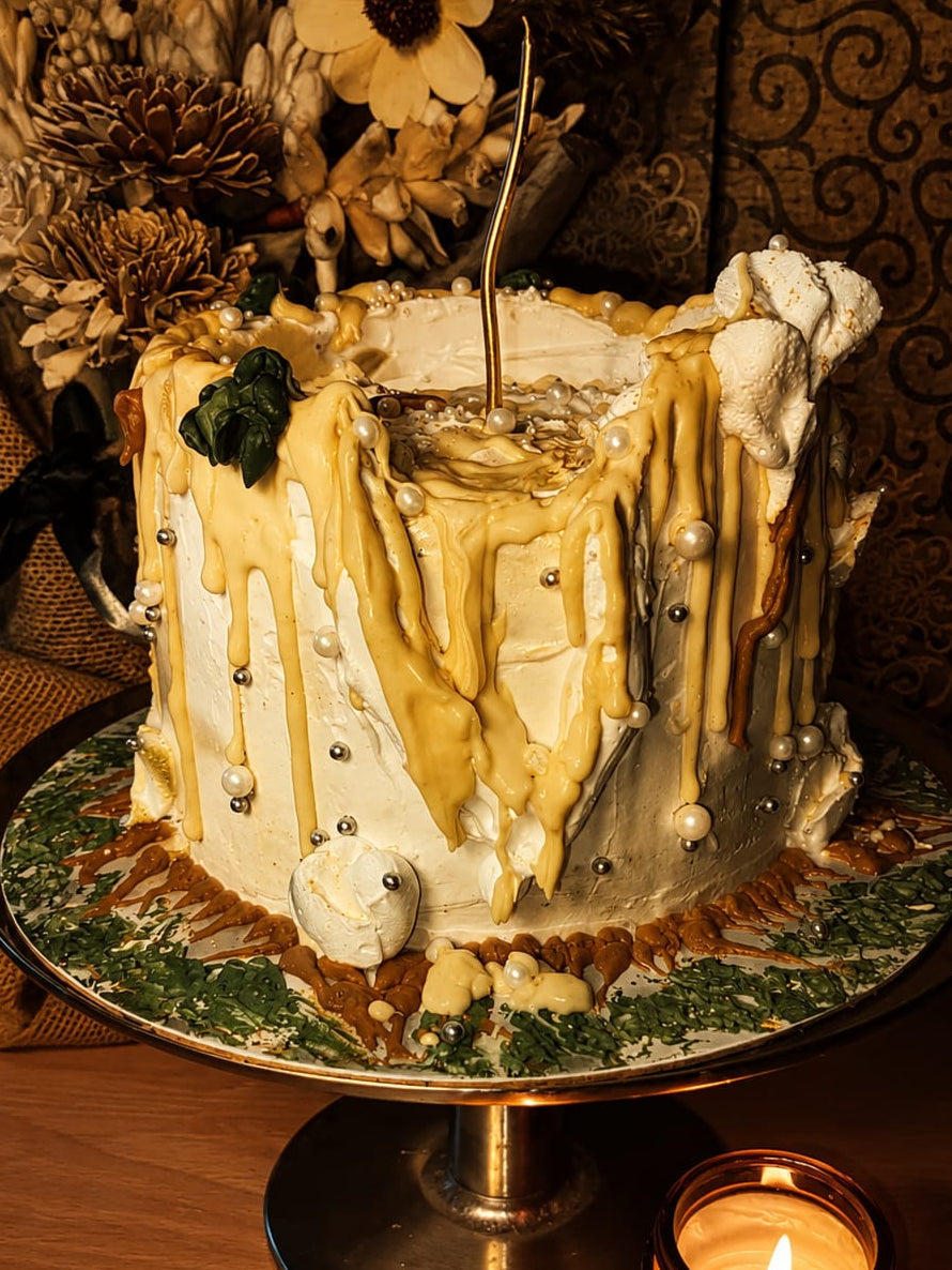 Candle Theme Tall Cake